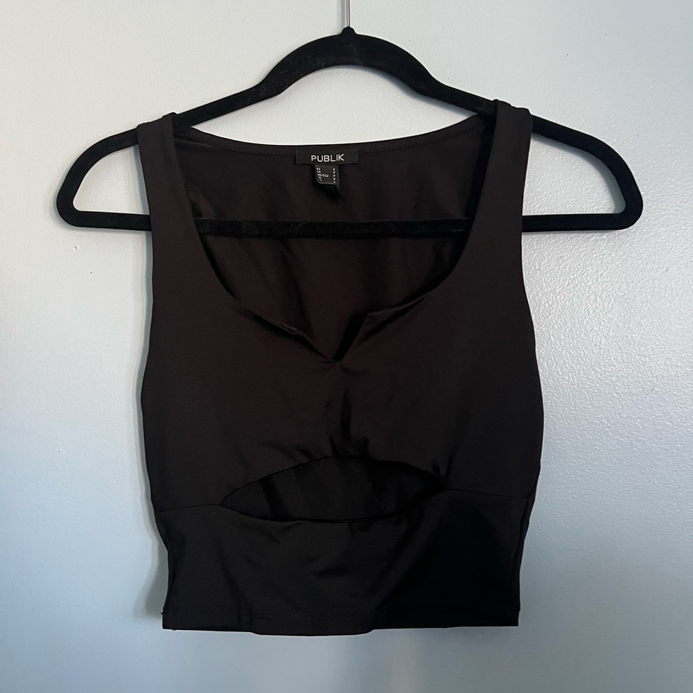 Publik Tank Top with Cut Out